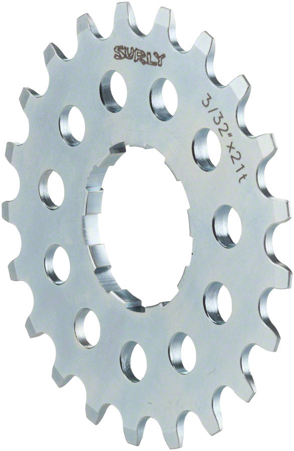 Surly Single Cassette Cog 3/32" Splined 21t