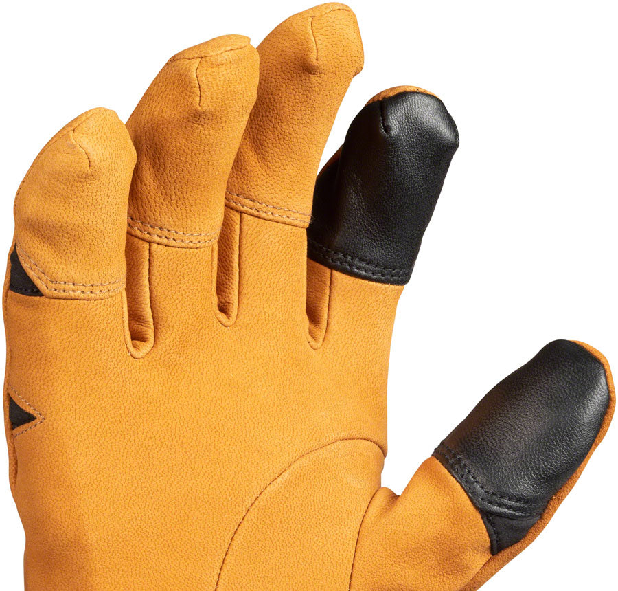 45NRTH 2023 Sturmfist 5 LTR Leather Gloves - Tan/Black Full Finger Medium