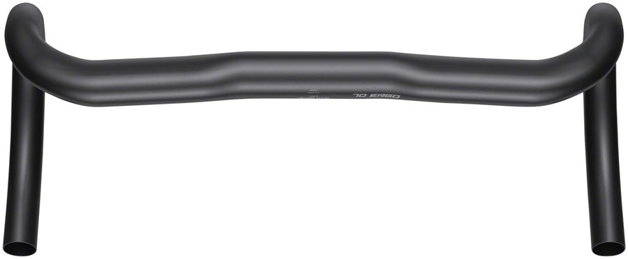 Zipp Service Course 70 Ergo Drop Handlebar - Aluminum 31.8mm 38cm Bead Blast BLK B2