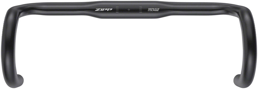 Zipp Service Course 70 Ergo Drop Handlebar - Aluminum 31.8mm 38cm Bead Blast BLK B2