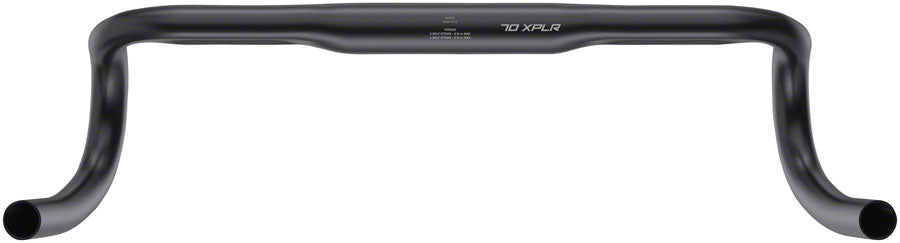 Zipp Service Course 70 XPLR Drop Handlebar - Aluminum 31.8mm 46cm Bead Blast BLK A2