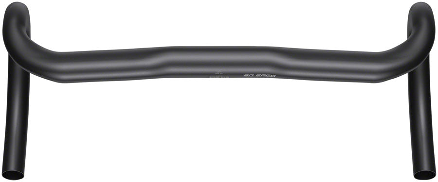 Zipp Service Course 80 Ergo Drop Handlebar - Aluminum 31.8mm 44cm Bead Blast BLK A2