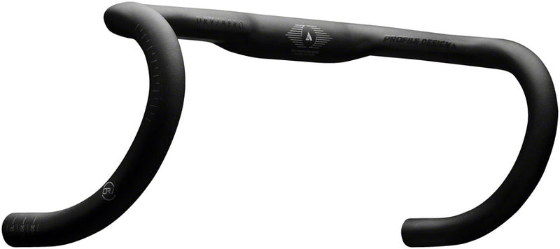 Profile Design DRV/AEROa Road Drop Handlebar - 40cm 105mm Drop 122mm Reach 31.8mm BLK