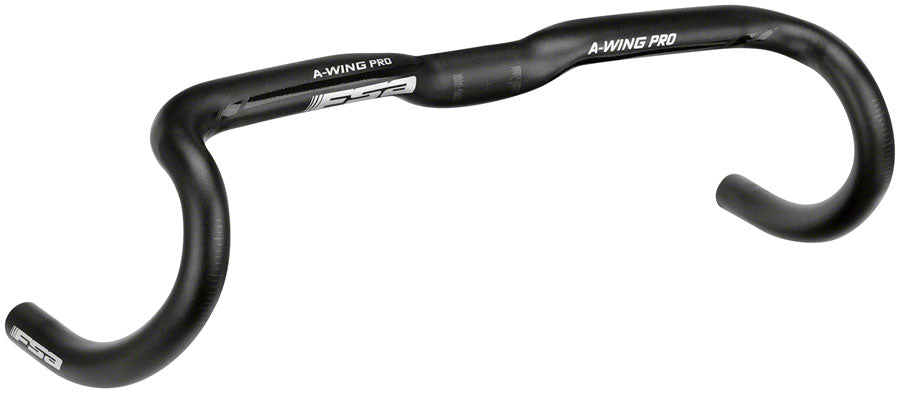 Full Speed Ahead A-Wing Pro AGX Drop Handlebar - Aluminum 31.8mm 42cm Black