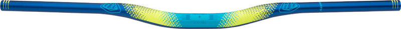 TruVativ Descendant Troy Lee Design Al 800mm Width 25mm Rise Starburst Cyan Blue/BLK