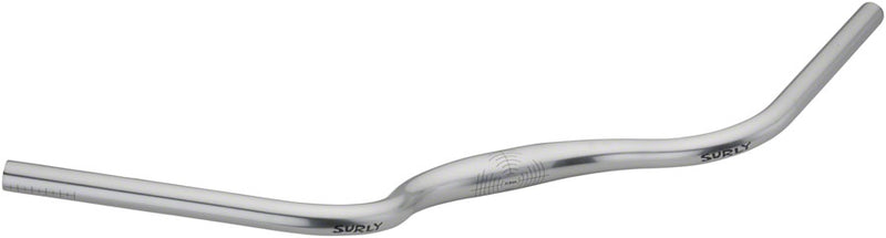 Surly Terminal Bar Handlebar - 31.8mm Clamp 735mm Width 40mm Rise Aluminum Silver