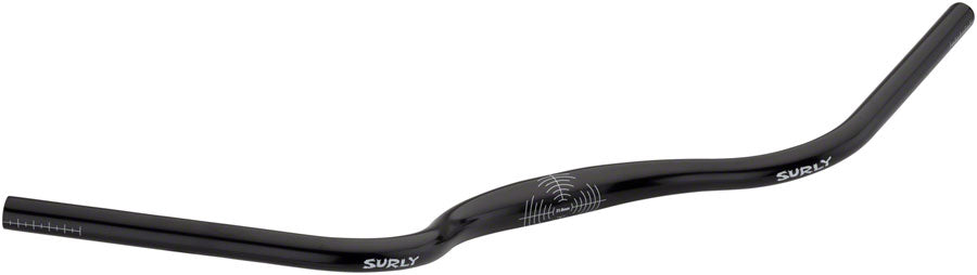 Surly Terminal Bar Handlebar - 31.8mm Clamp 735mm Width 40mm Rise Aluminum BLK