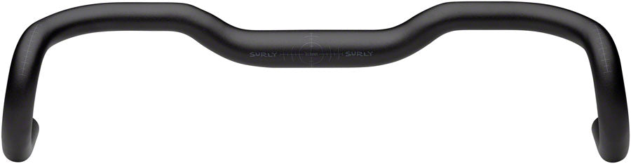 Surly Truck Stop Bar Handlebar - 31.8mm Clamp 42cm Width 30mm Rise Aluminum BLK