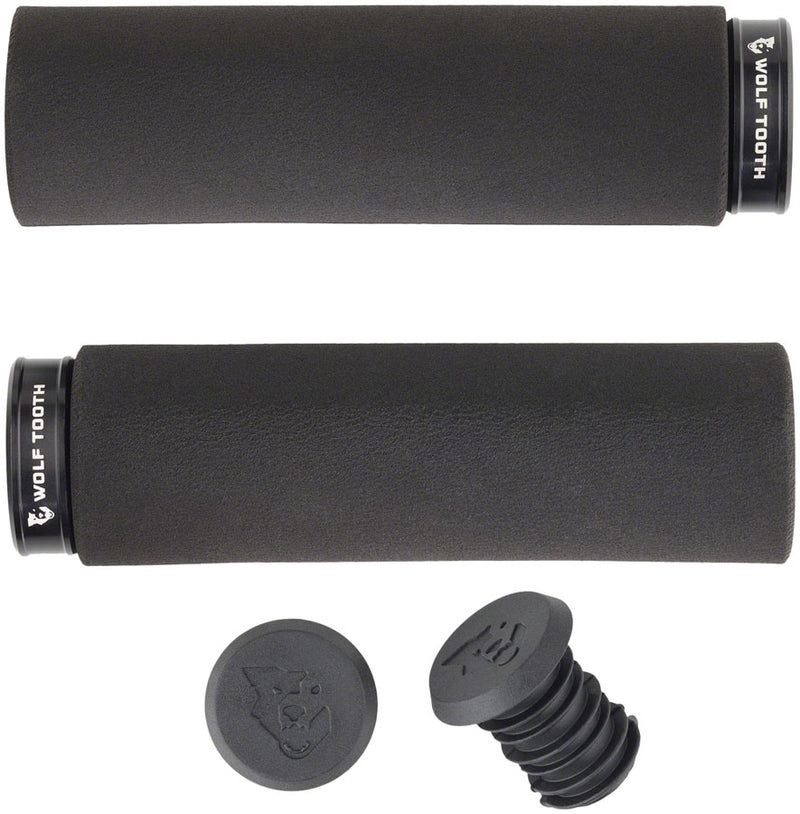 Wolf Tooth Fat Paw Lock-on Grips - Black/Black