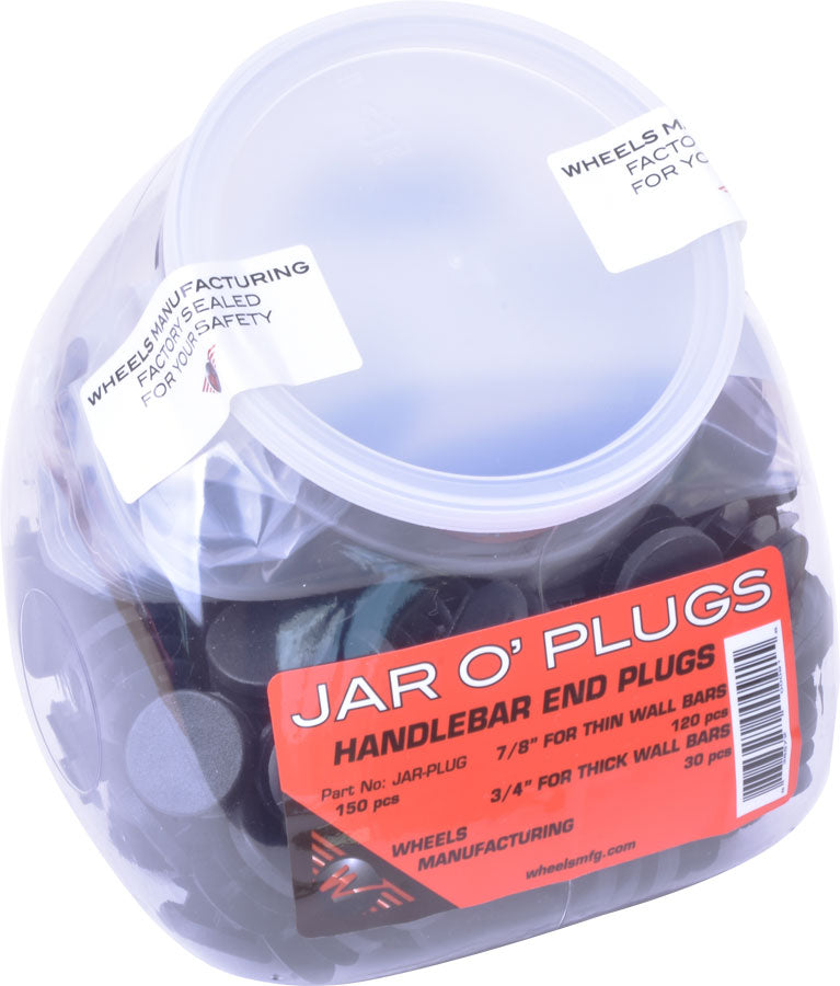 Wheels Manufacturing Jar O Plugs 150 Total 120 Thinwall 30 Thickwall Handlebars