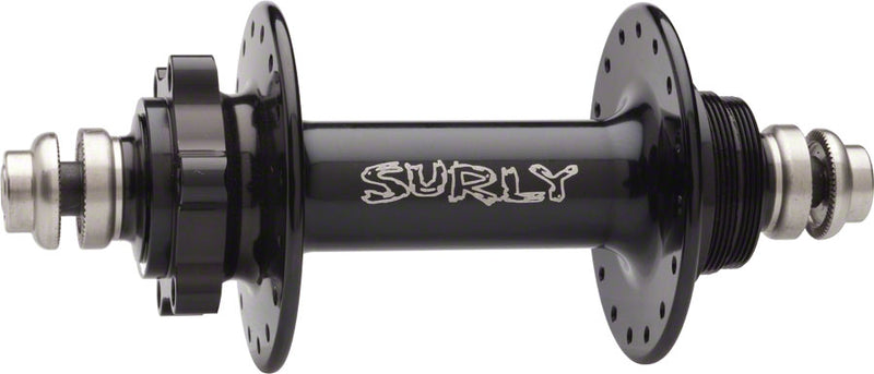 Surly Ultra New Rear Hub - Threaded x 135mm 6-Bolt Fixed Black 32H