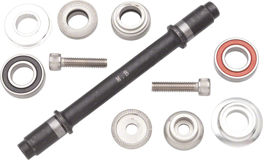 Surly Ultra New Hub Axle Kit for 120mm Rear Fix/Fix Silver