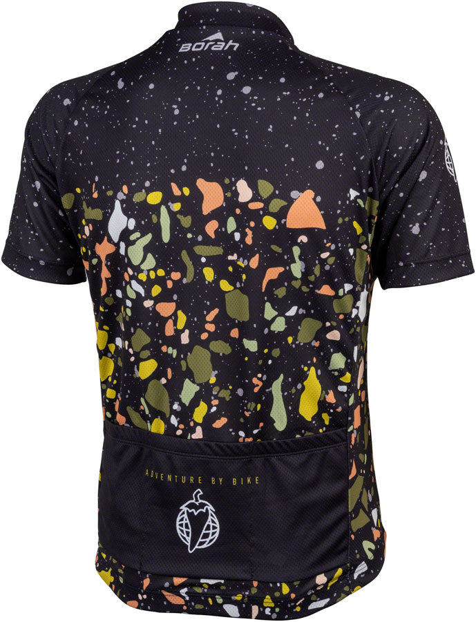 Salsa Mens Terrazzo Jersey - Small Black