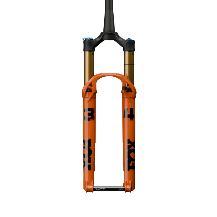 2026 FOX 34 FLOAT SL Kashima Factory Suspension Remote Fork - 29in, 120 mm, Kabolt SL 110, 44 mm Offset, Shiny Orange, Grip SL, Psh-lk