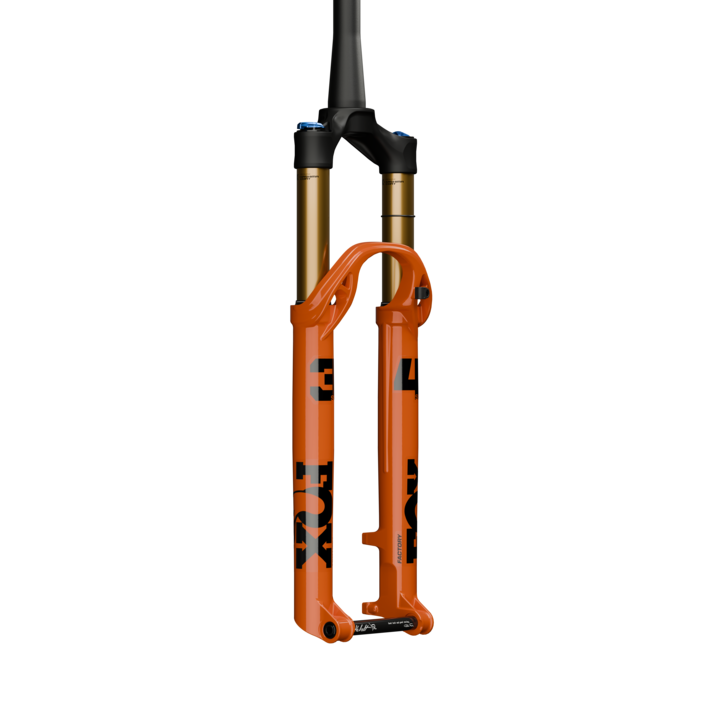 2026 FOX 34 FLOAT SL Kashima Factory Suspension Remote Fork - 29in, 120 mm, Kabolt SL 110, 44 mm Offset, Shiny Orange, Grip SL, Psh-lk