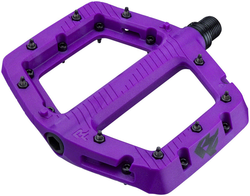 RaceFace Chester Pedals - Platform Composite 9/16" Large Purple