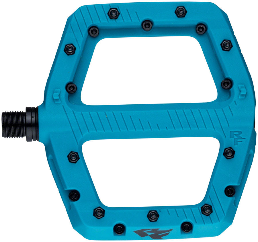 RaceFace Chester Pedals - Platform Composite 9/16" Large Turquoise