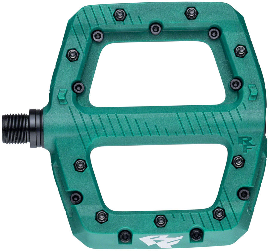 RaceFace Chester Pedals - Platform Composite 9/16" Small Green