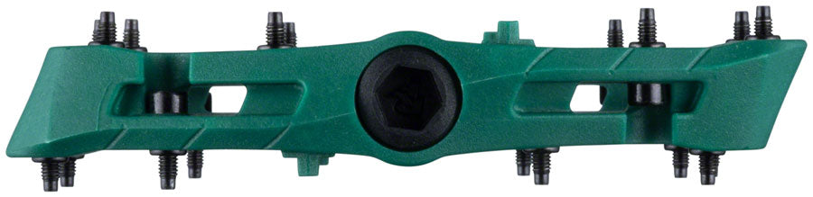 RaceFace Chester Pedals - Platform Composite 9/16" Small Green