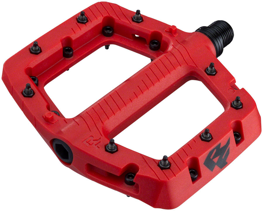 RaceFace Chester Pedals - Platform Composite 9/16" Small Red