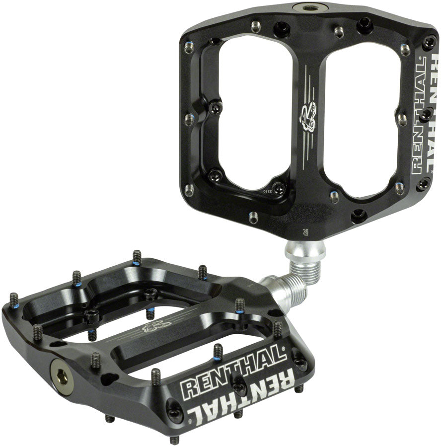 Renthal Revo-F Pedals - Platform 9/16" Black 100 x 104mm