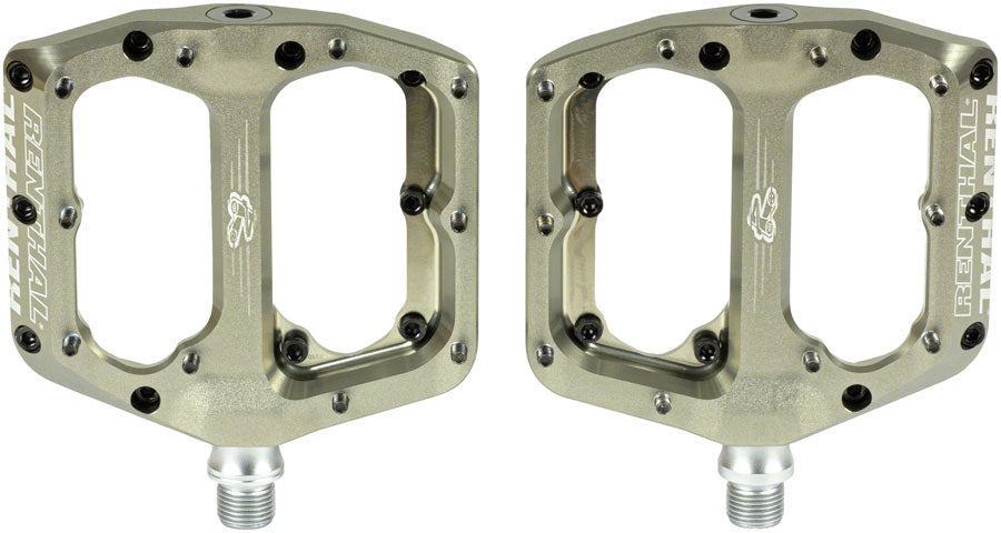 Renthal Revo-F Pedals - Platform 9/16" Gold 100 x 104mm