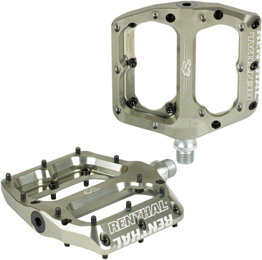 Renthal Revo-F Pedals - Platform 9/16" Gold 100 x 104mm