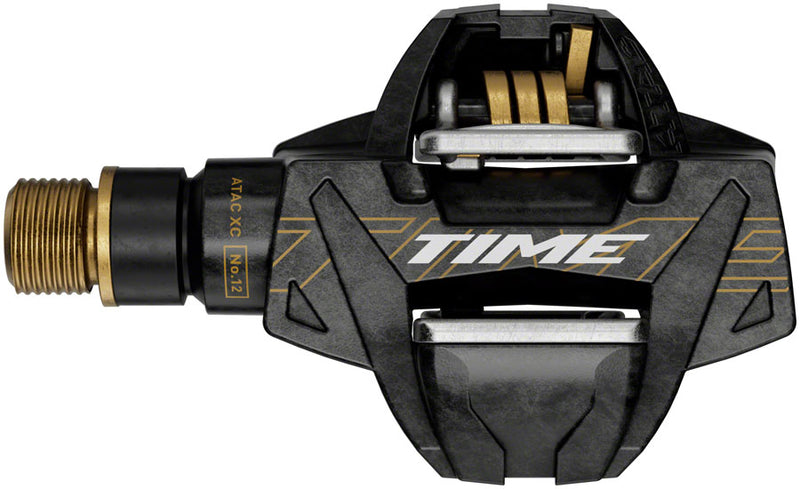 Time ATAC XC 12 Pedals - Dual Sided Clipless Carbon 9/16" Carbon/Gold B1