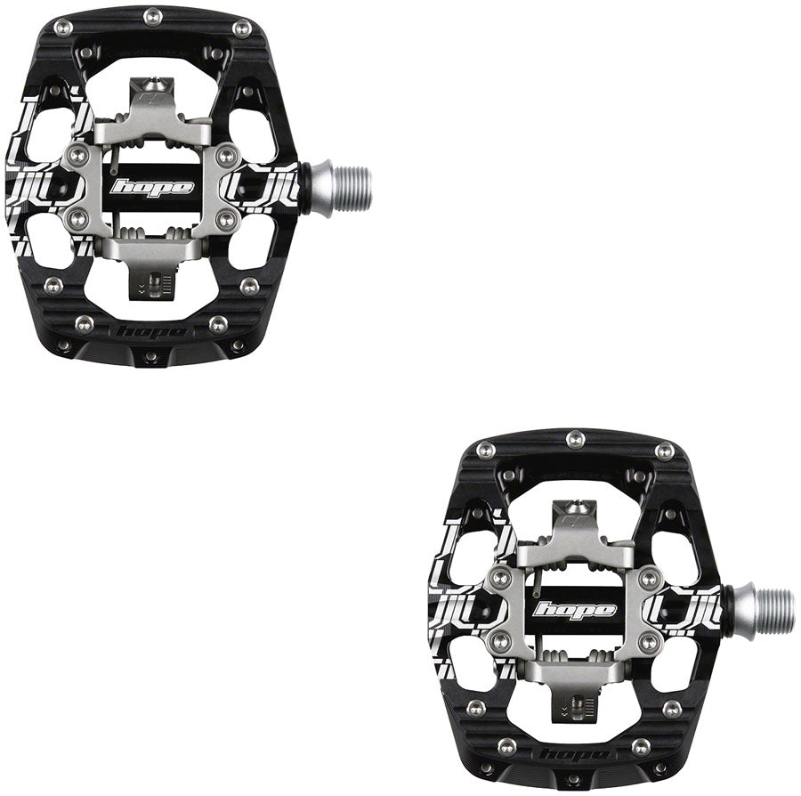 Hope Union GC Pedals - Dual Sided Clipless with Platform 9/16" Black