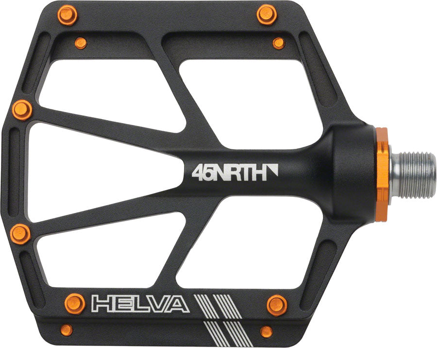 45NRTH Helva Pedals - Platform Aluminum 9/16" Black