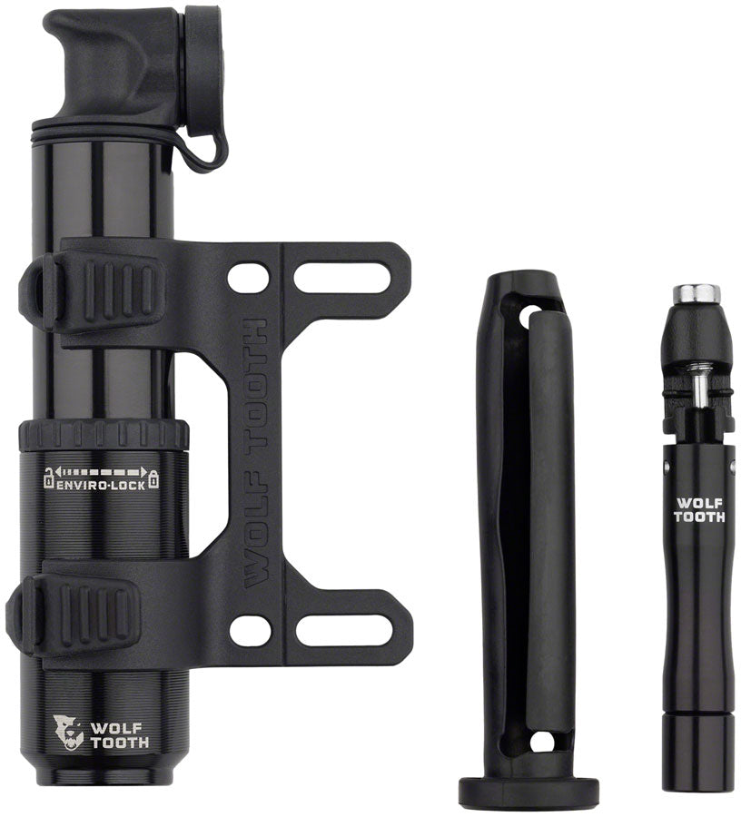 Wolf Tooth Encase Pump with Chain Tool and Tire Plug Tool - 40cc