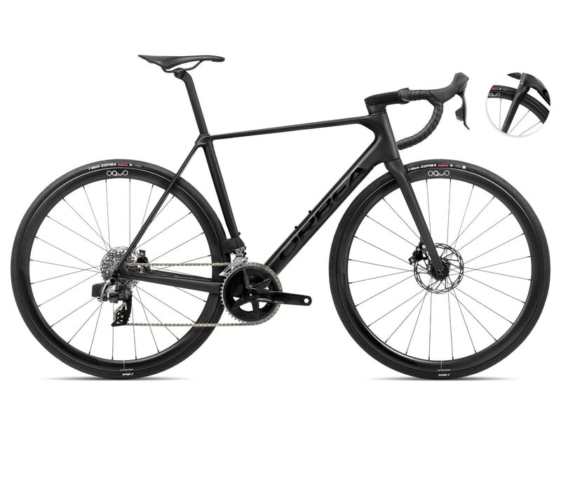 2024 Orbea ORCA M31eTEAM Racing Road Bike - 49cm, Vulcano-Black(Matte) Black(Gloss)