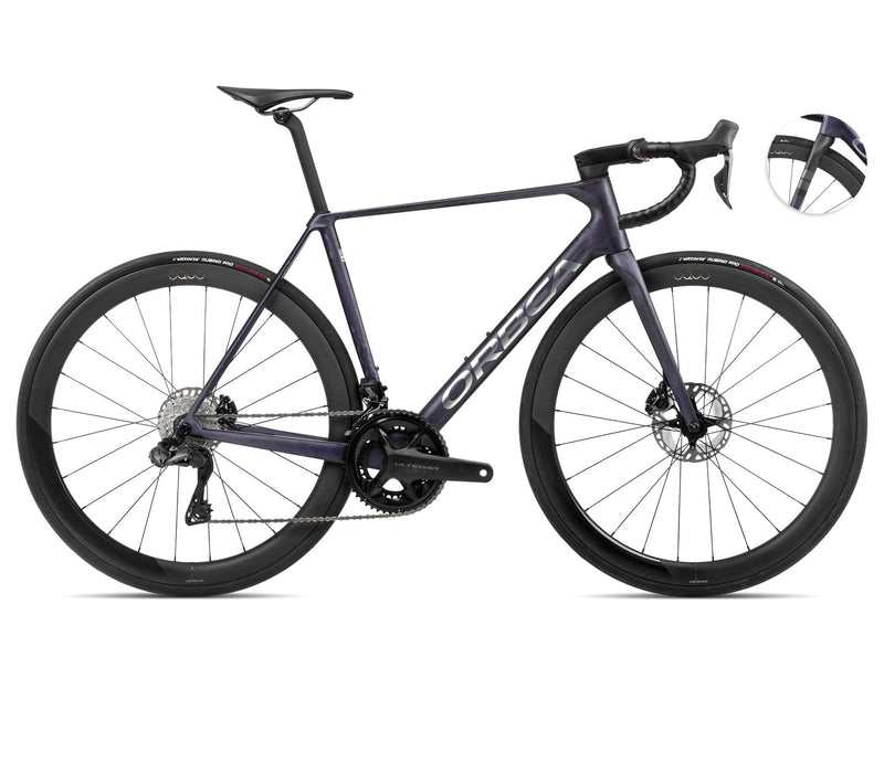 2024 Orbea ORCA M20iLTD Racing Road Bike - 57cm, Tanzanite (Matte) - Carbon Raw (Matte)