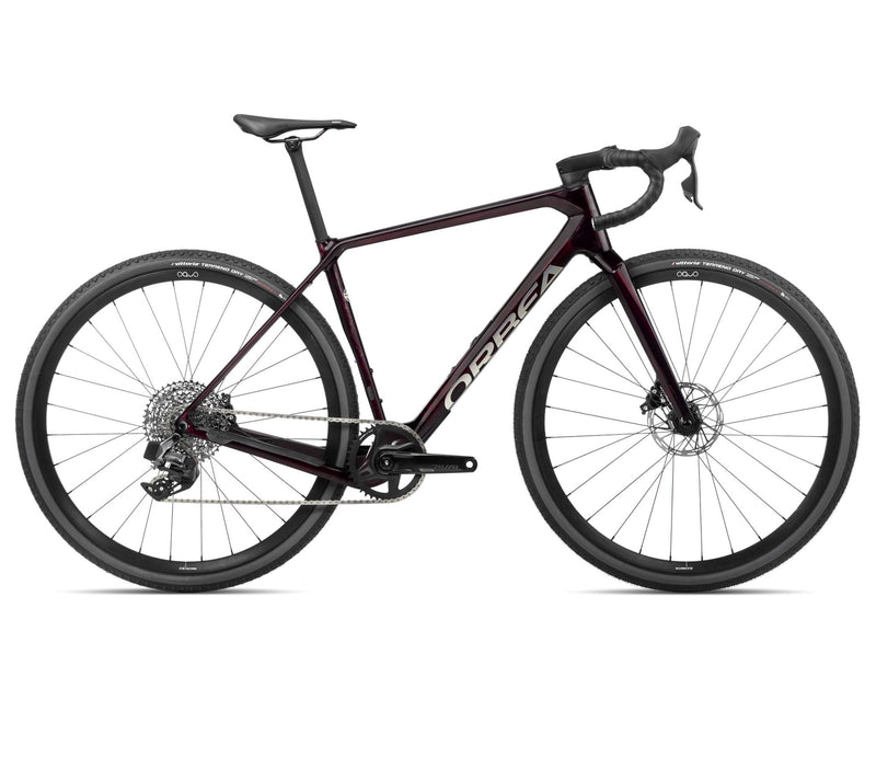 2024 Orbea TERRA M31eTEAM 1X Gravel Road Bike - XX-Large, Wine Red Carbon View