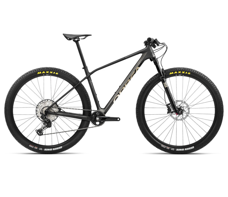 2024 Orbea ALMA M30 XC Mountain Bike - X-Large, Powder Black - Black (Matte)