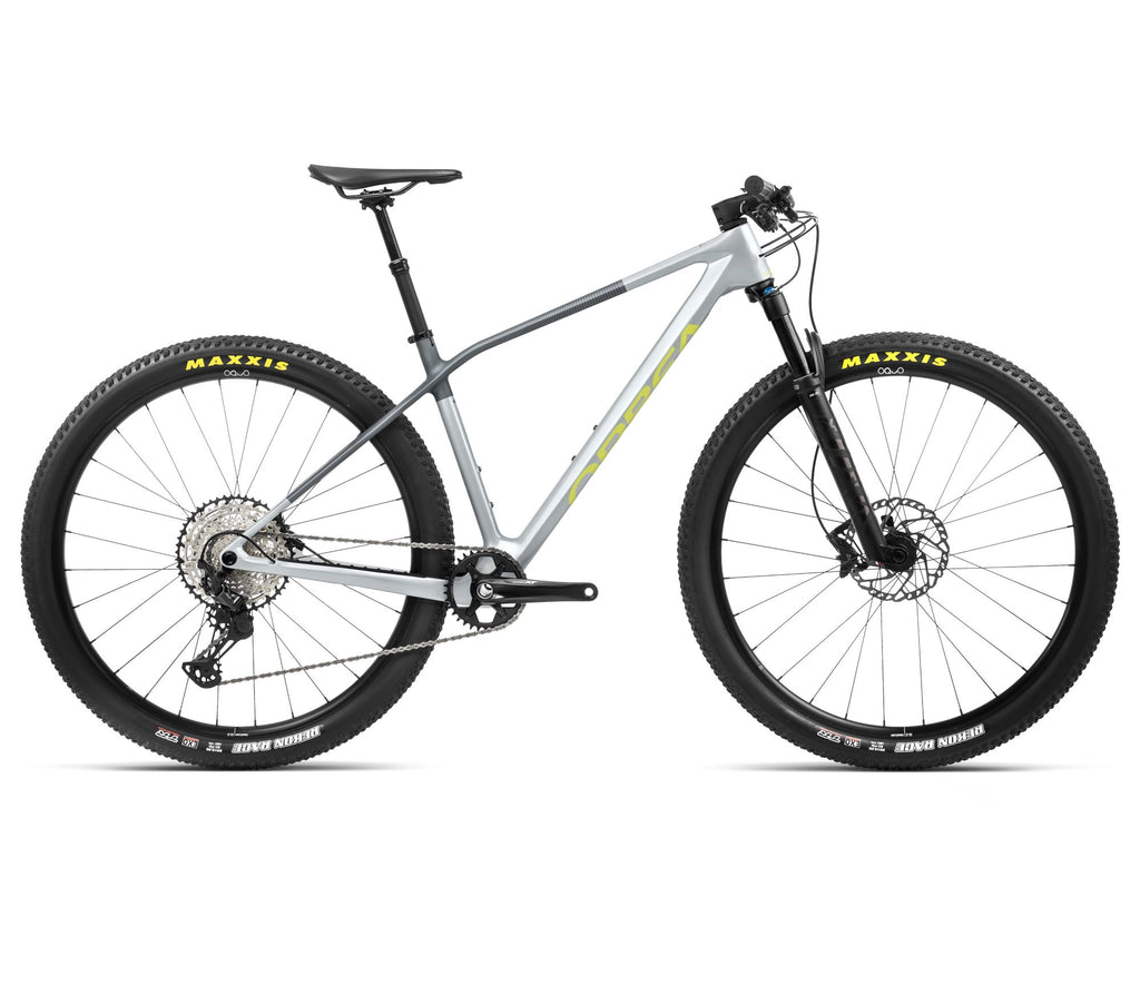 2024 Orbea ALMA M20 XC Mountain Bike - Large, Halo Silver (Gloss) - Shark Grey (Matte)