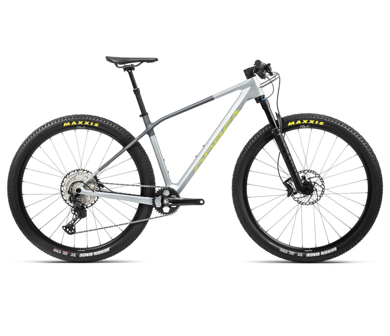 2024 Orbea ALMA M20 XC Mountain Bike - X-Large, Halo Silver (Gloss) - Shark Grey (Matte)