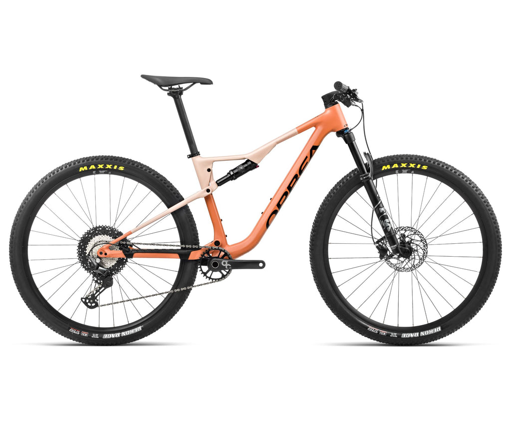 2024 Orbea OIZ H30 XC Mountain Bike - X-Large, Apricot Orange-Limestone Beige (Matte)