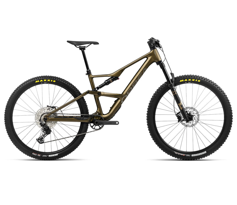 2024 Orbea OCCAM SL H30 Trail Mountain Bike - Medium, Metallic Olive Green - Titanium Black (Gloss)