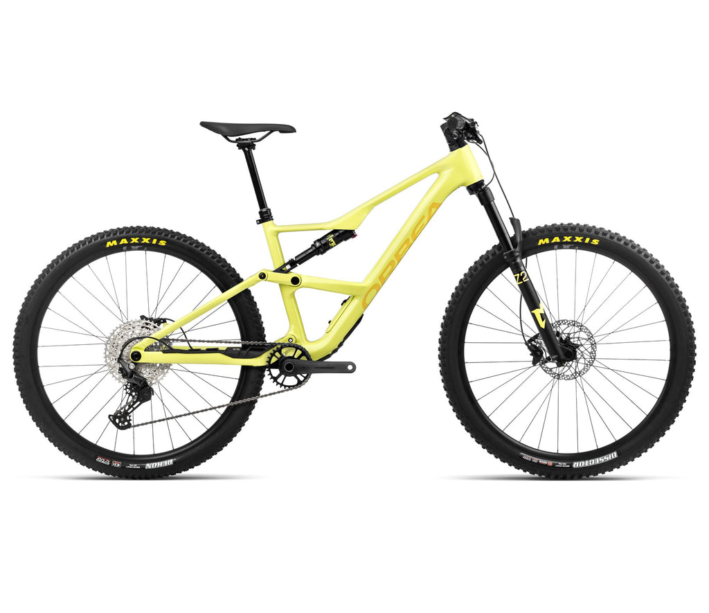 2024 Orbea OCCAM SL H30 Trail Mountain Bike - Small, Spicy Lime - Corn Yellow (Gloss)