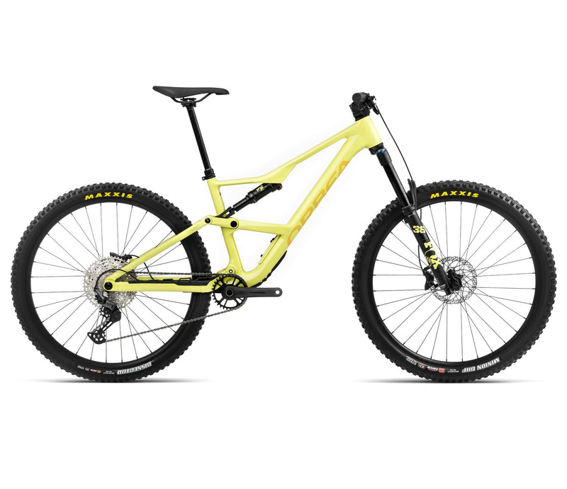 2024 Orbea OCCAM LT H30 Trail Mountain Bike - Small, Spicy Lime - Corn Yellow (Gloss)