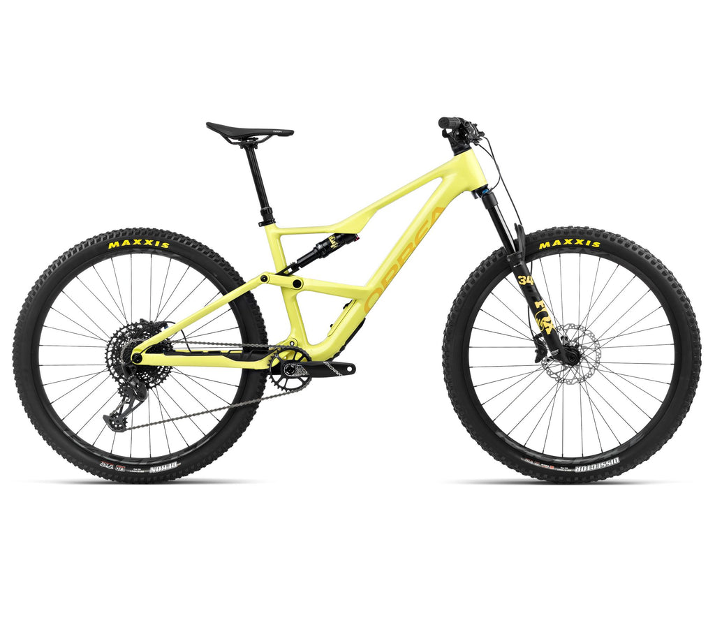 2024 Orbea OCCAM SL H20 Trail Mountain Bike - Medium, Spicy Lime - Corn Yellow (Gloss)