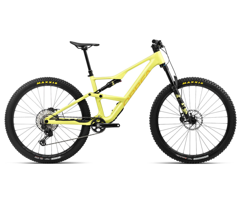 2024 Orbea OCCAM SL H10 Trail Mountain Bike - Medium, Spicy Lime - Corn Yellow (Gloss)