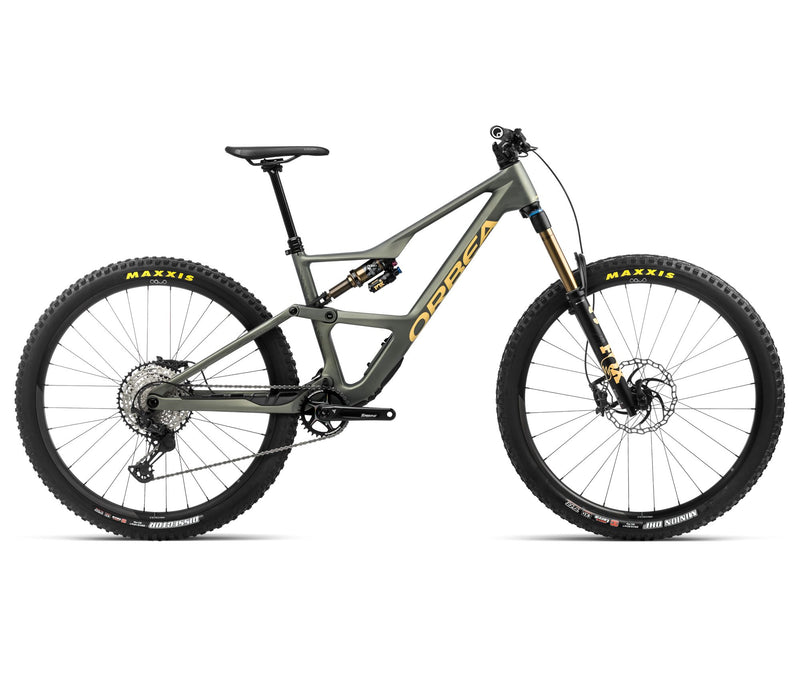 2024 Orbea OCCAM LT M10 Trail Mountain Bike - X-Large, Spaceship Green - Corn Yellow (Matte)