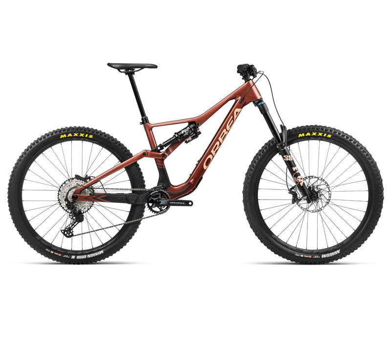 2024 Orbea RALLON M20 Enduro Mountain Bike - Small, Mars Red (Gloss) - Black (Matte)