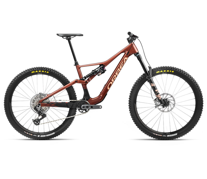 2024 Orbea RALLON M11 AXS Enduro Mountain Bike - Medium, Mars Red (Gloss) - Black (Matte)