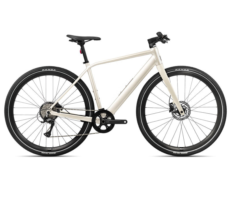 2024 Orbea VIBE H30 20mph City Urban E-Bikes - Small, Ivory White (Gloss)