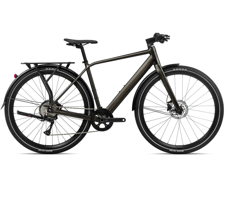 2024 Orbea VIBE H30 EQ 20mph City Urban E-Bikes - Large, Metallic Infinity Green (Gloss)