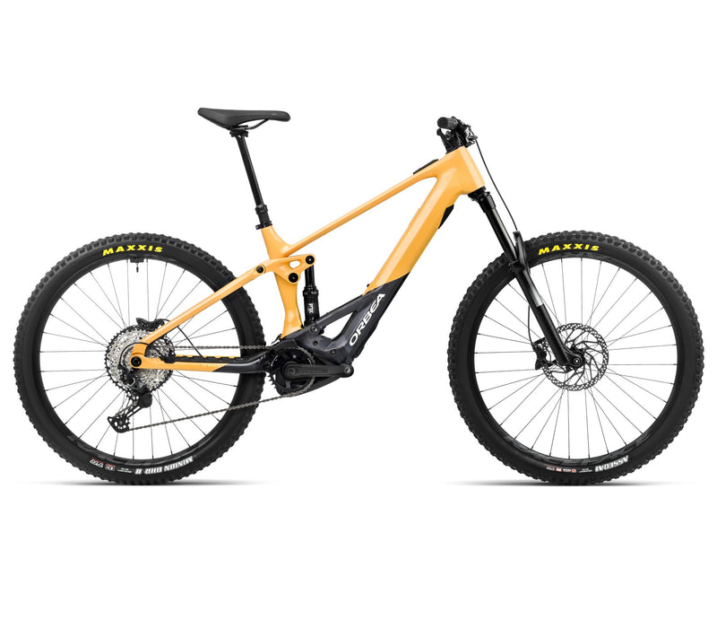 2024 Orbea WILD H30 20mph Enduro Mountain E-Bikes - Small, Corn Yellow-Metallic Night Black (Gloss)