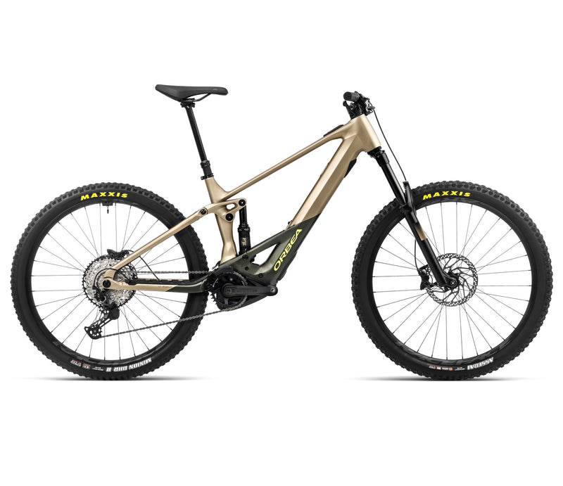 2024 Orbea WILD H30 20mph Enduro Mountain E-Bikes - Small, Baobab Brown-Nori Green (Matte)